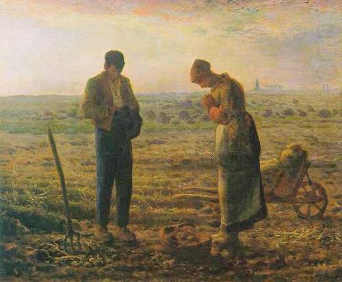 Jean Francois Millet The Angelus china oil painting image